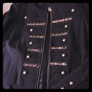 Steve Madden black wool jacket